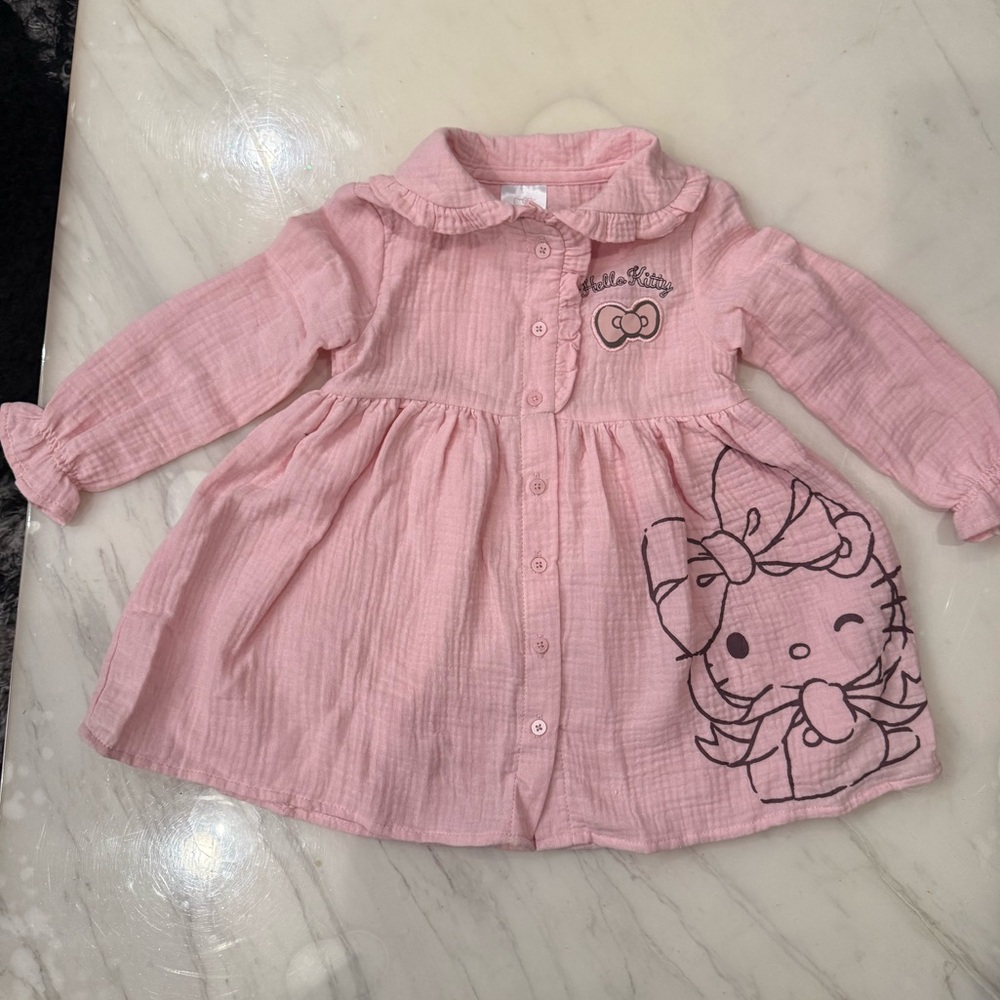 Hello Kitty Pink Baby Dress..#637